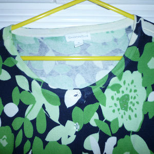 Charter Club Tops - Charter Club XL button down top green black white Charter Club Tops - Charter Club XL button down top green black white
